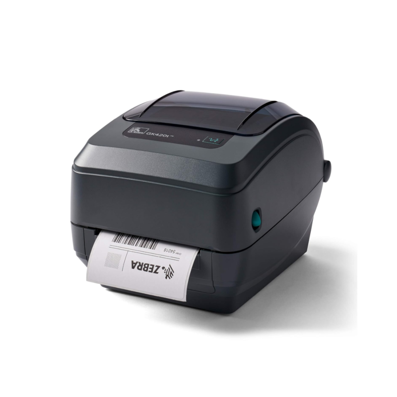 Zebra GK420t Thermal Transfer Desktop Printer USB Ethernet
