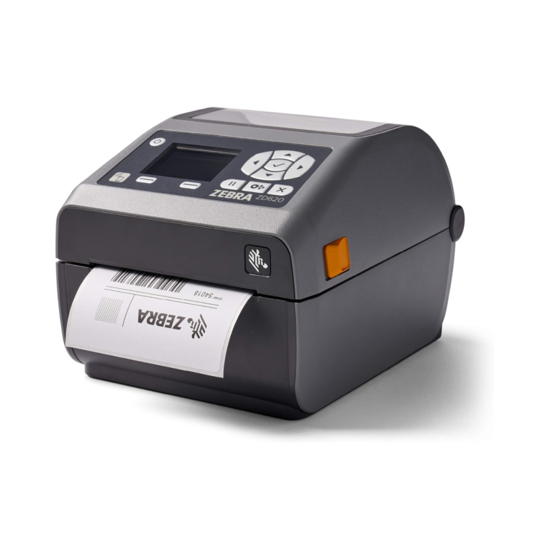 Zebra ZD620d desktop label printer LCD screen USB Ethernet direct thermal 4 inch printer