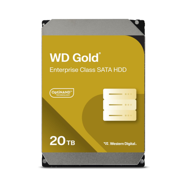 WD Gold 20TB Enterprise Class SATA Internal Hard Drive WD201KRYZ