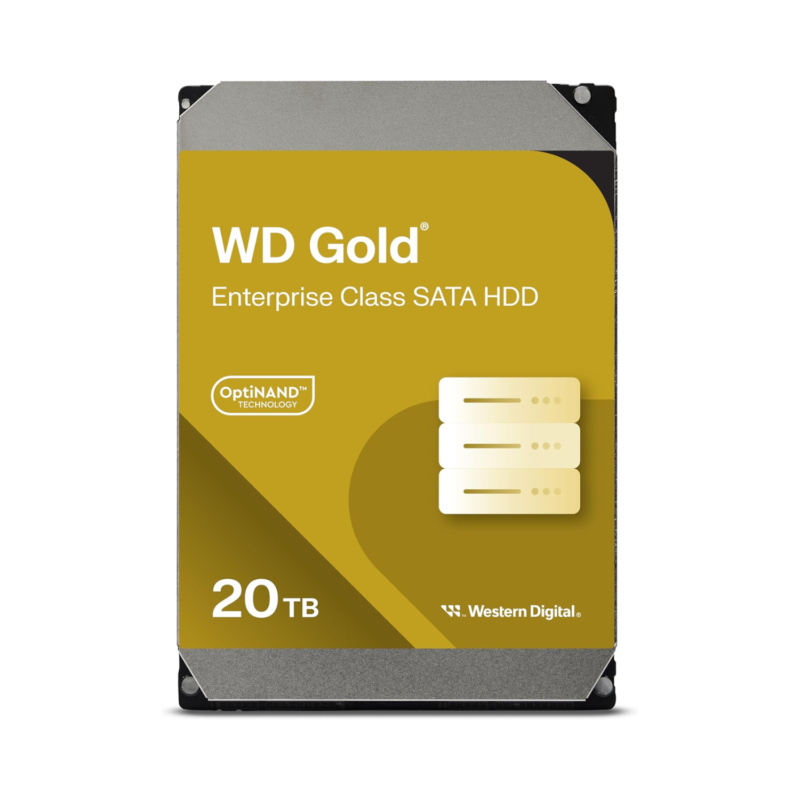 WD Gold 20TB Enterprise Class SATA Internal Hard Drive WD201KRYZ