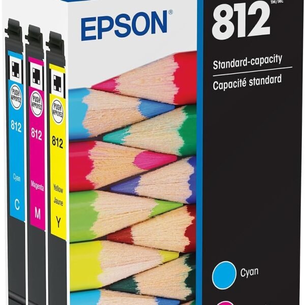 Epson 812 DURABrite Ultra Ink Combo Packs standard Cyan Magenta Yellow T812520-S