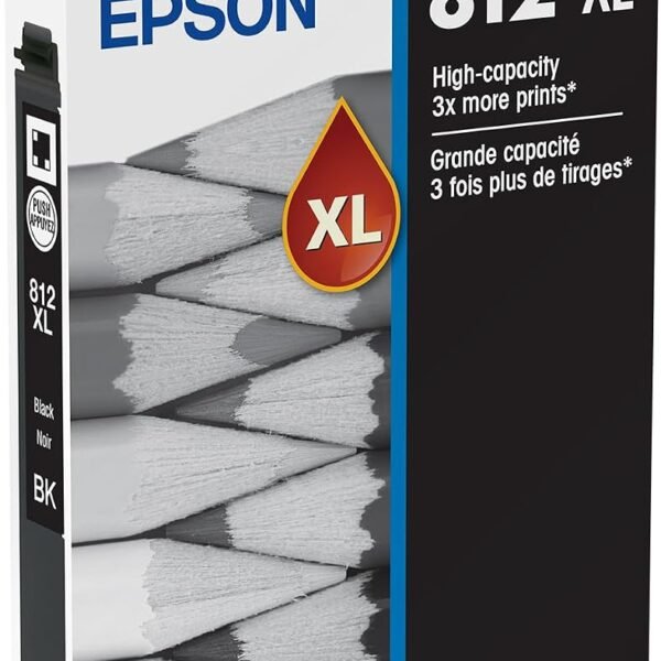 Epson 812XL High-Yield Black Ink Cartridge