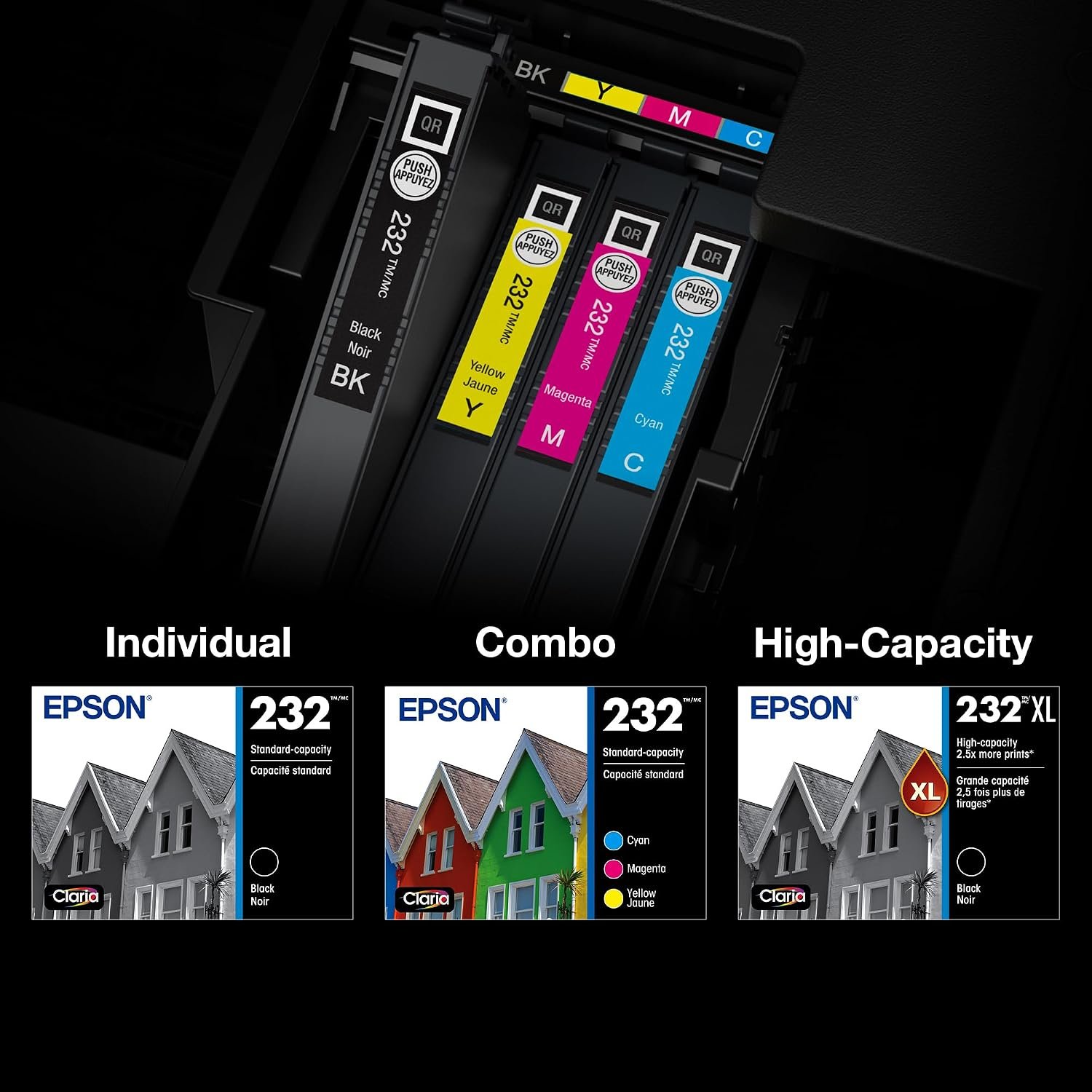 Epson 232XL Black Ink Cartridge – Claria High Capacity, T232XL120-S - Image 3