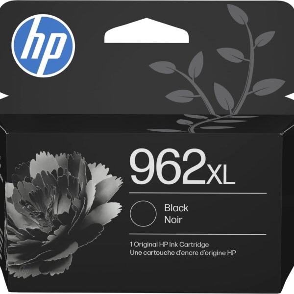 HP 962XL High-Yield Original Ink Cartridges: Black, Cyan, Magenta & Yellow for OfficeJet Pro 9010 & 9020