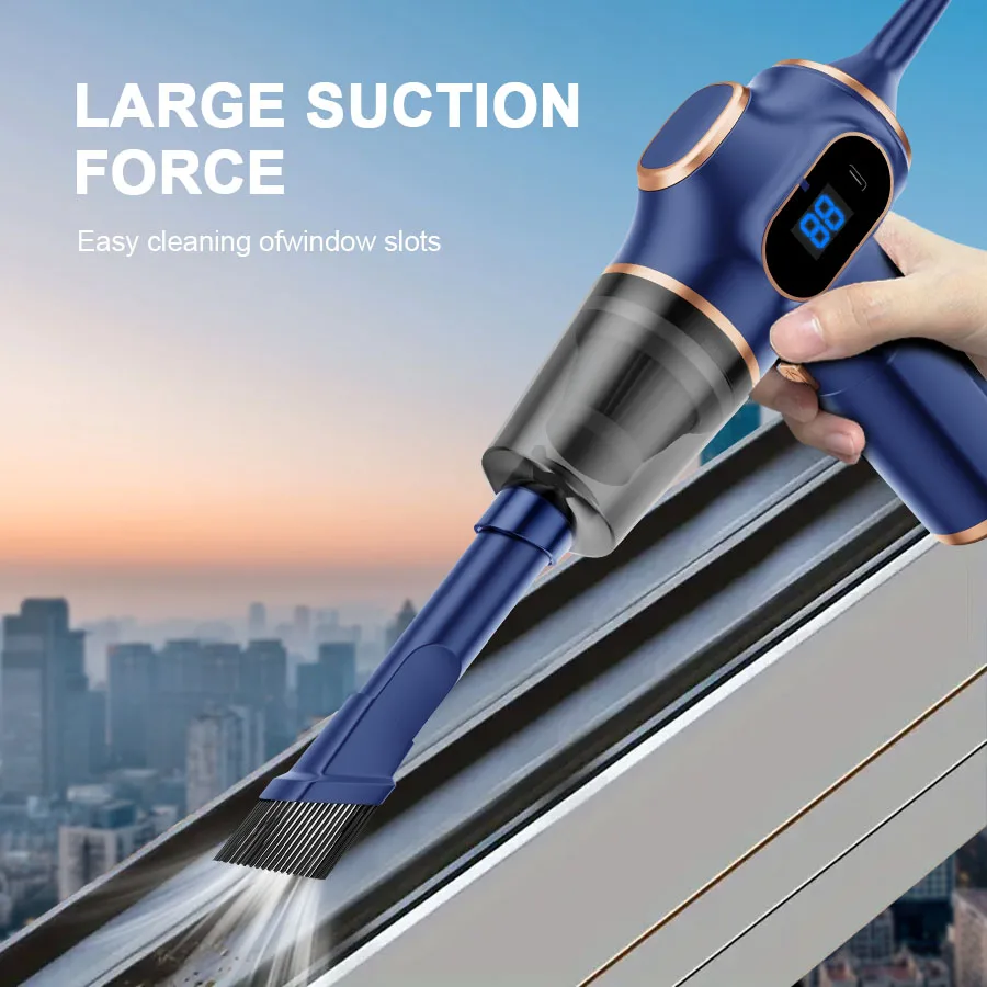 Handheld vacuum large suction force