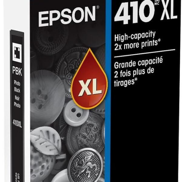 Epson 410XL Photo Black High-Capacity Ink Cartridge – T410XL120   Copy title