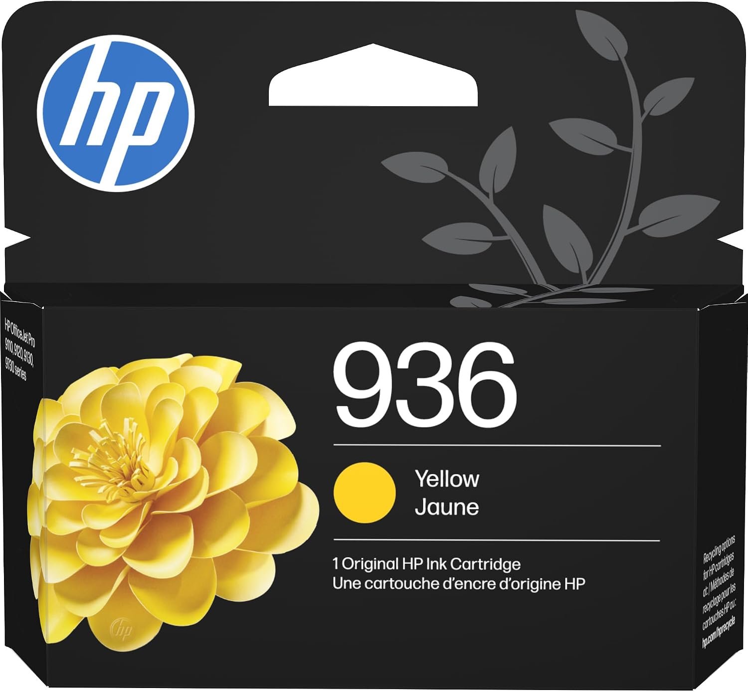 HP 936 Yellow Original Ink Cartridge 4S6V1LN