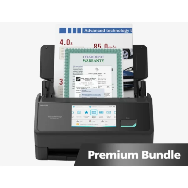 ScanSnap iX2500 Premium Edition document scanner, black