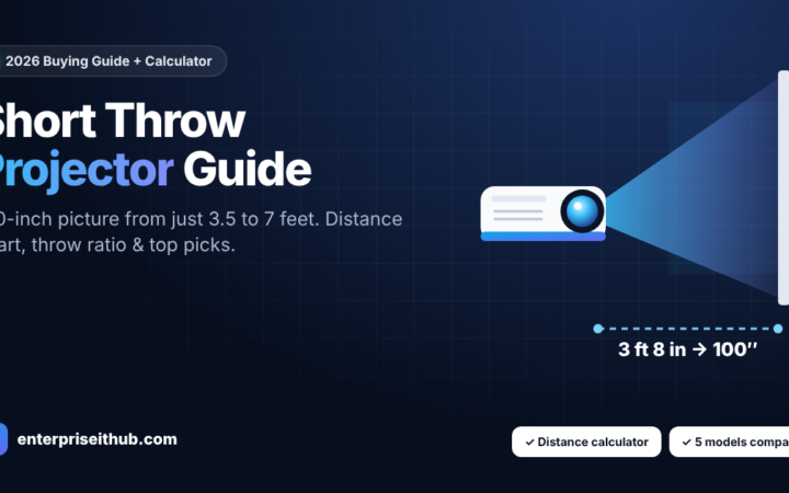 Short Throw Projector Buying Guide 2026